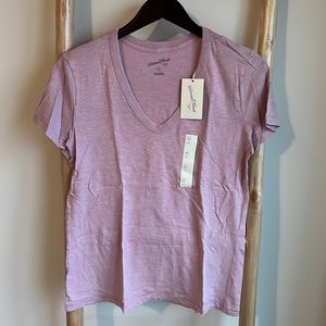 Lilac v neck shirt
